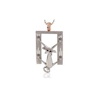 Collier La Gatta Gioielli Femme Gatta Indomabile in Argent Zirconia LG13CL - LG13CL